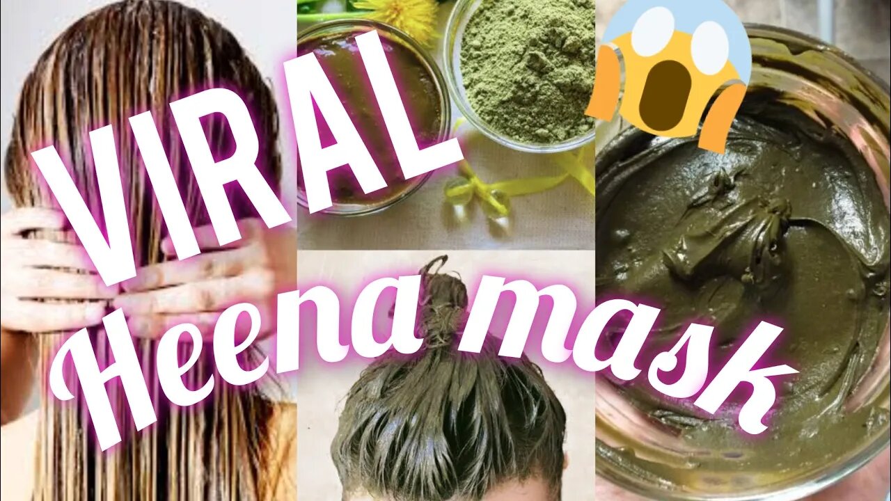 #VIRAL HEENA HAIR MASK##kanpur #viralvideo #heena #herbal #