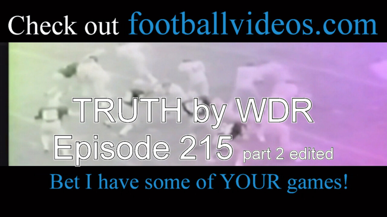 TRUTH by WDR - The Most Important Truths of the day P2e