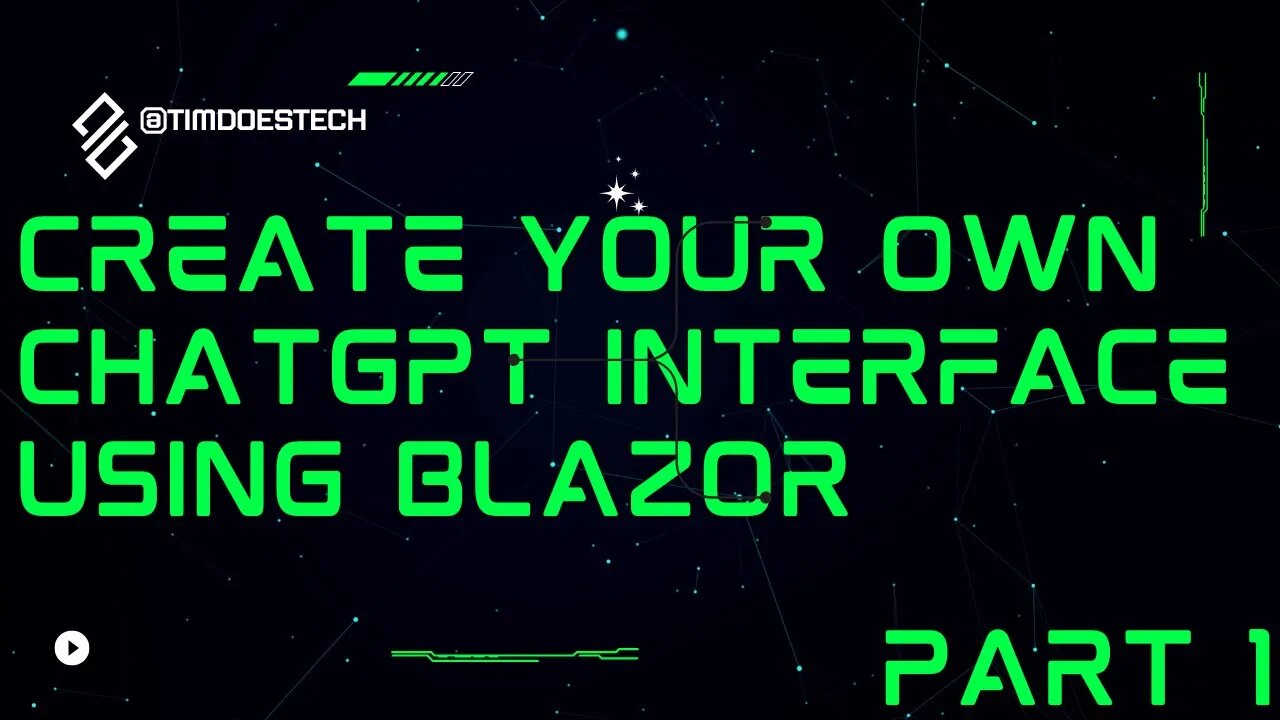 Create your own ChatGPT interface using Blazor - Step By Step [Part 1]