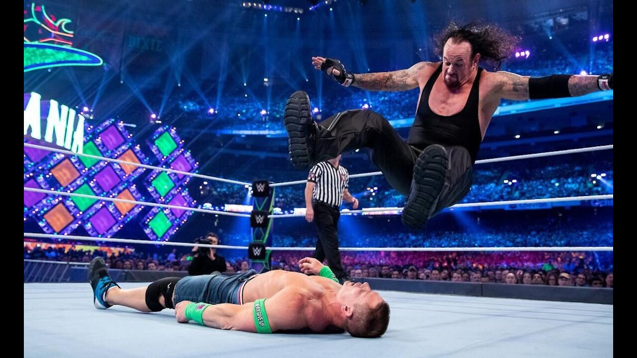 WWE WrestleMania 34 John Cena Vs. Undertaker Breakdown / Reaction