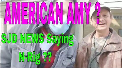 American Amy Stands With Racist SJD News ?