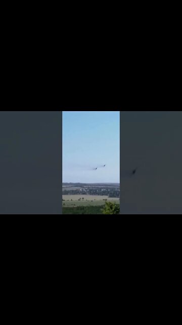 Russian SU-25 out looking for some one or something