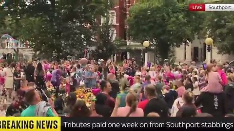 Britons Paid Tribute To Three Little Girls Stabbed To Death At Taylor Swift Dance Camp In Southport