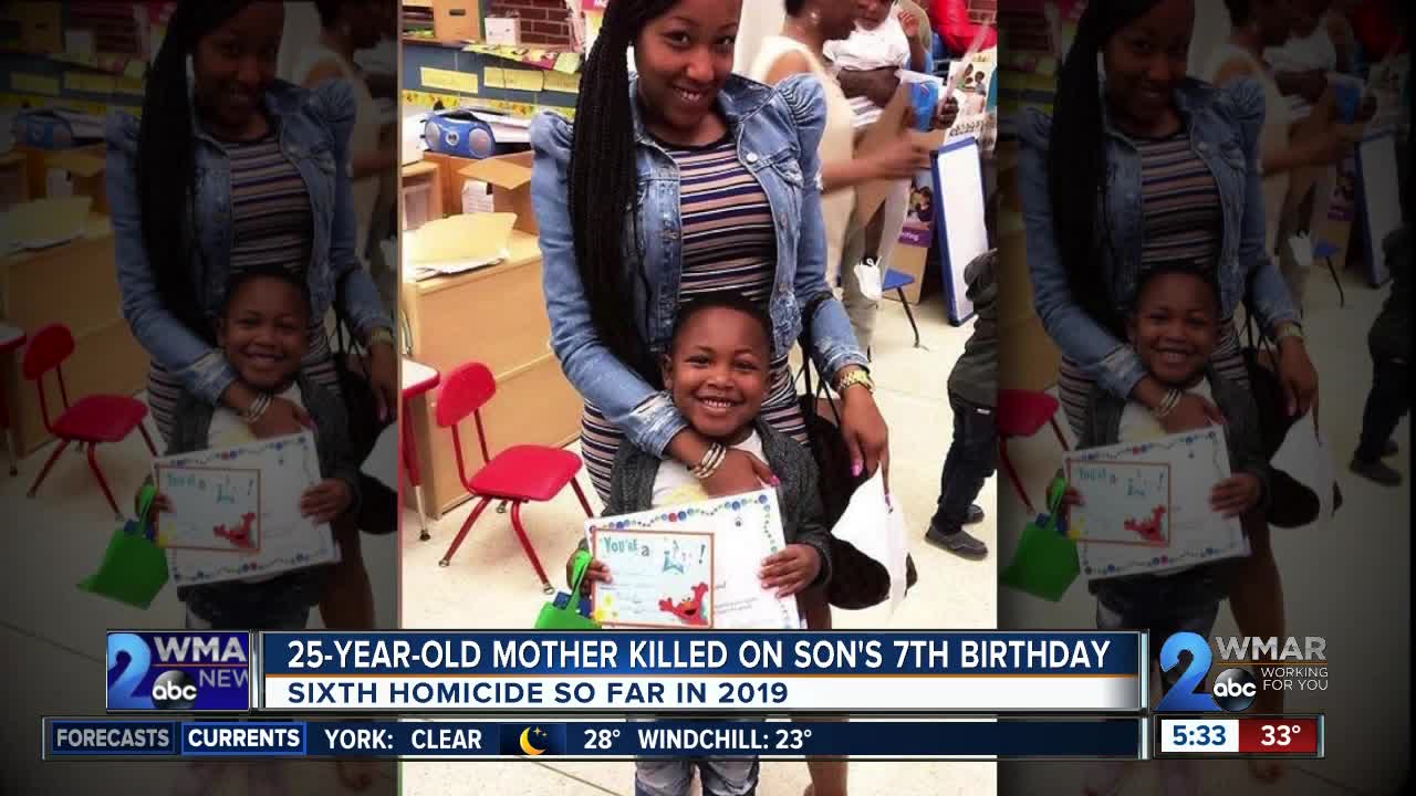 25-year-old mother killed on son's 7th birthday