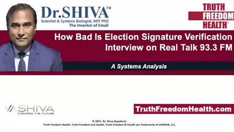 How Bad Is Election Signature Verification? Interview On Real Talk 93.3 FM