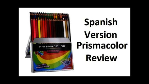 Prismacolor Scholar Spanish version color pencils Review