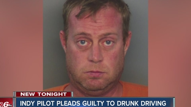 Indy pilot pleads guilty to drunk driver