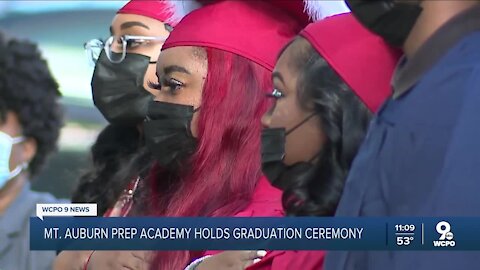 Mt. Auburn Prep students thankful for in-person graduation ceremony