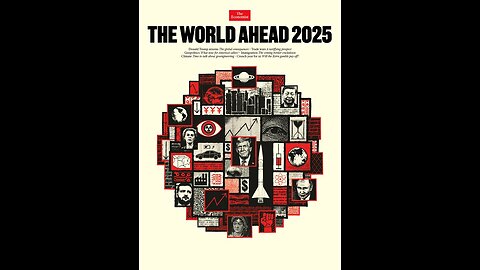 THE ECONOMIST THE WORLD AHEAD 2025 ANALISI COPERTINA E LETTURA ARTICOLI PER IL 2025 uscita come tutti gli anni di ogni anno a novembre,quest'anno il 19 novembre 2024 con le 'previsioni' per il 2025