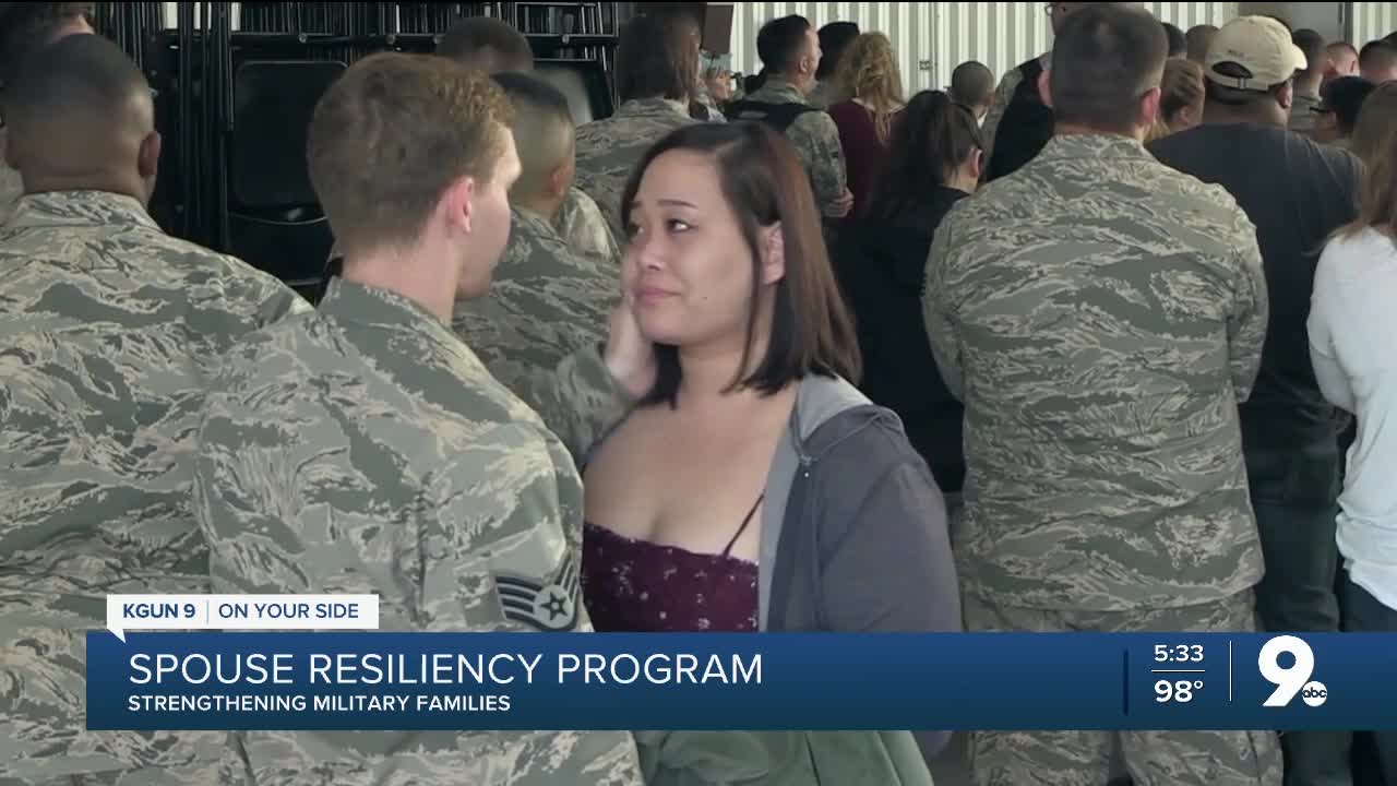 Military spouses learn strength for special challenges