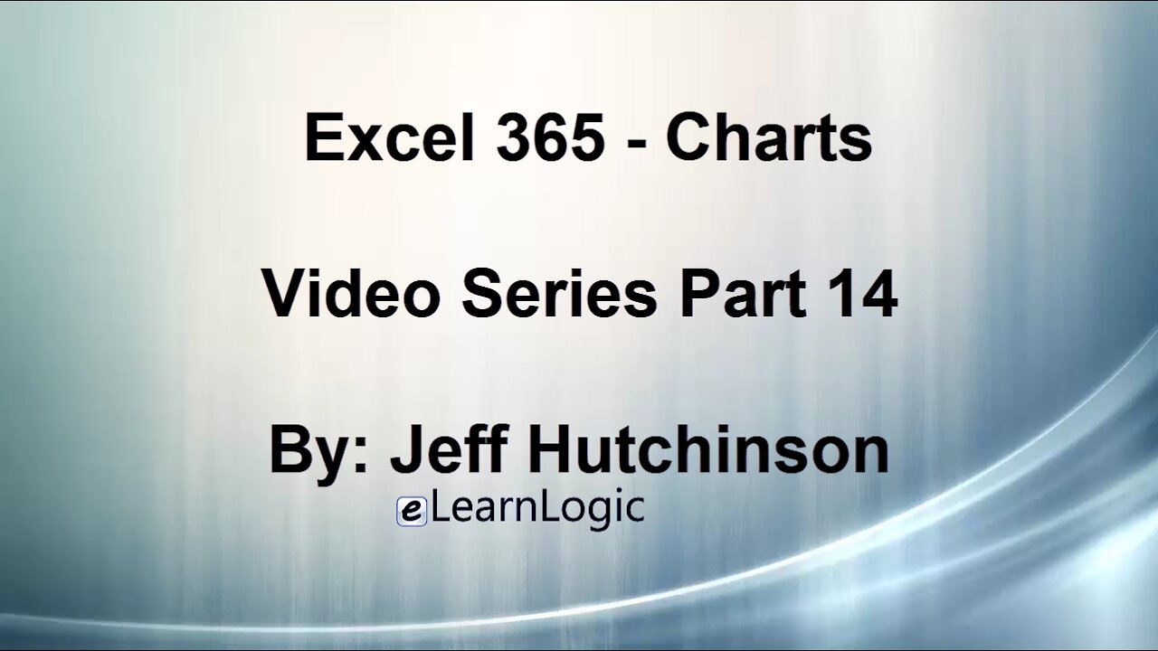 Excel 365 Part 14 – Chart