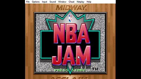 Classic Snes game NBA JAms