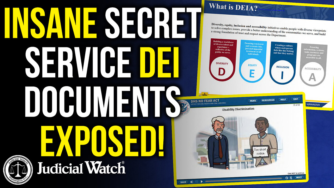 INSANE Secret Service DEI Documents EXPOSED!