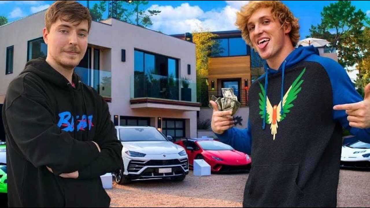 TOP 10 REACHEST VLOGERS | 10 Richest YouTubers of 2021 Logan Paul, MrBeast, PewDiePie, David Dobrik