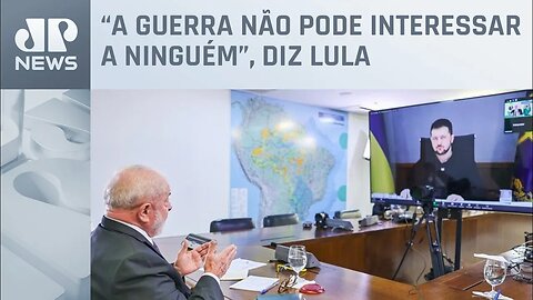 Lula fala por videoconferência com Volodymyr Zelensky da Ucrânia