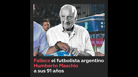 Muere Humberto Maschio, leyenda del fútbol argentino