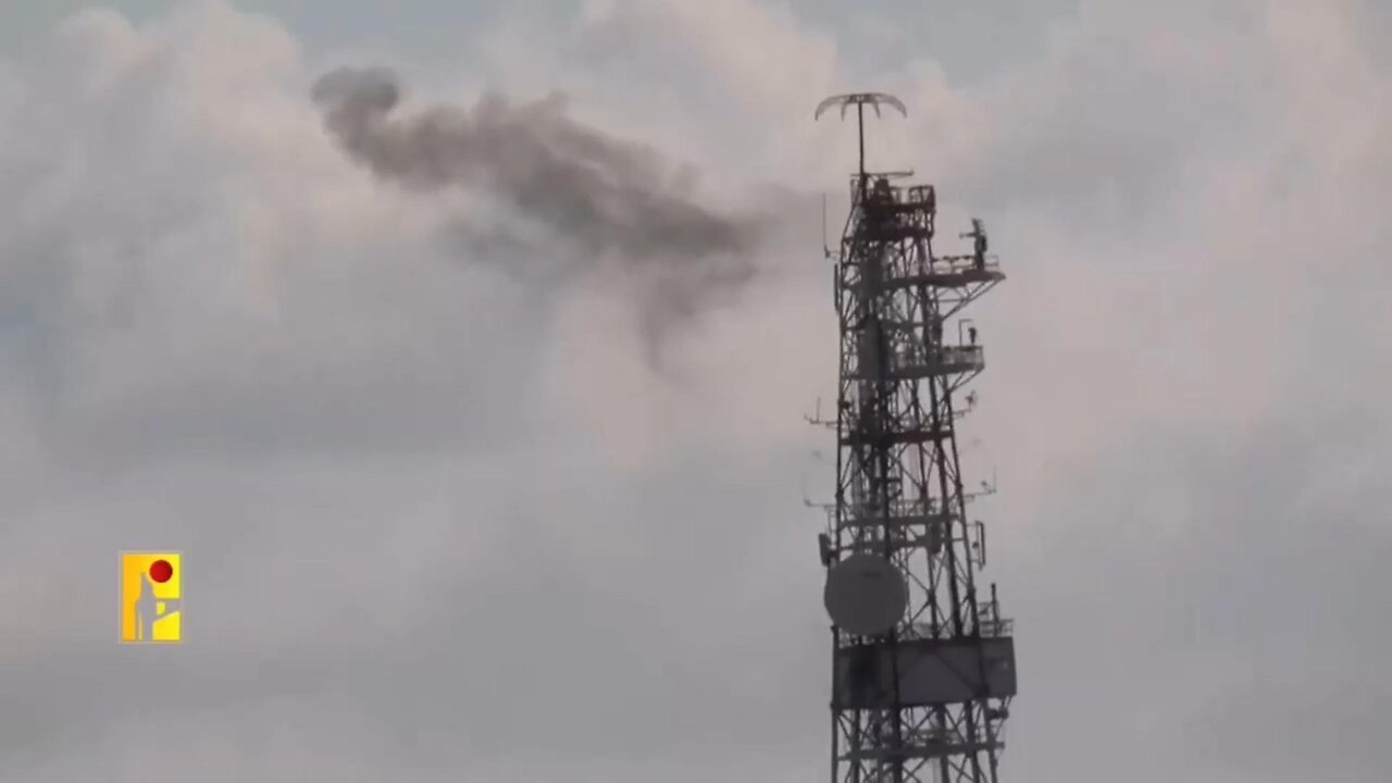 Hezbollah destroying IDF surveillance towers on the Lebanese-Israeli border