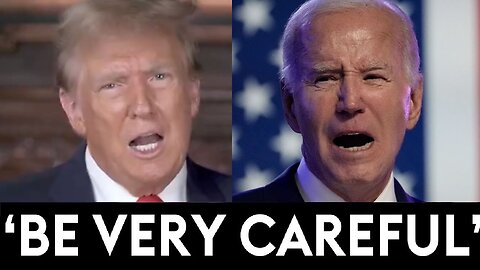 Trump Issues Clear Warning To Biden!