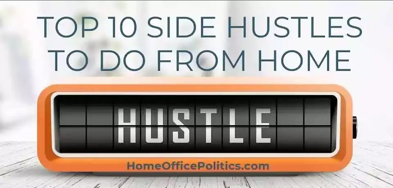 Elevate Your Earnings: 10 Side Hustles You Can Try While at Home