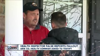 Erie County Legislature demanding answers about forged restaurant inspections.