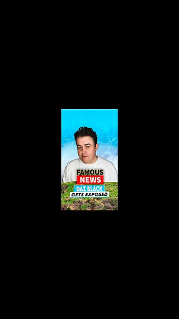 DAZ BLACK Gets Exposed | Famous news #shorts