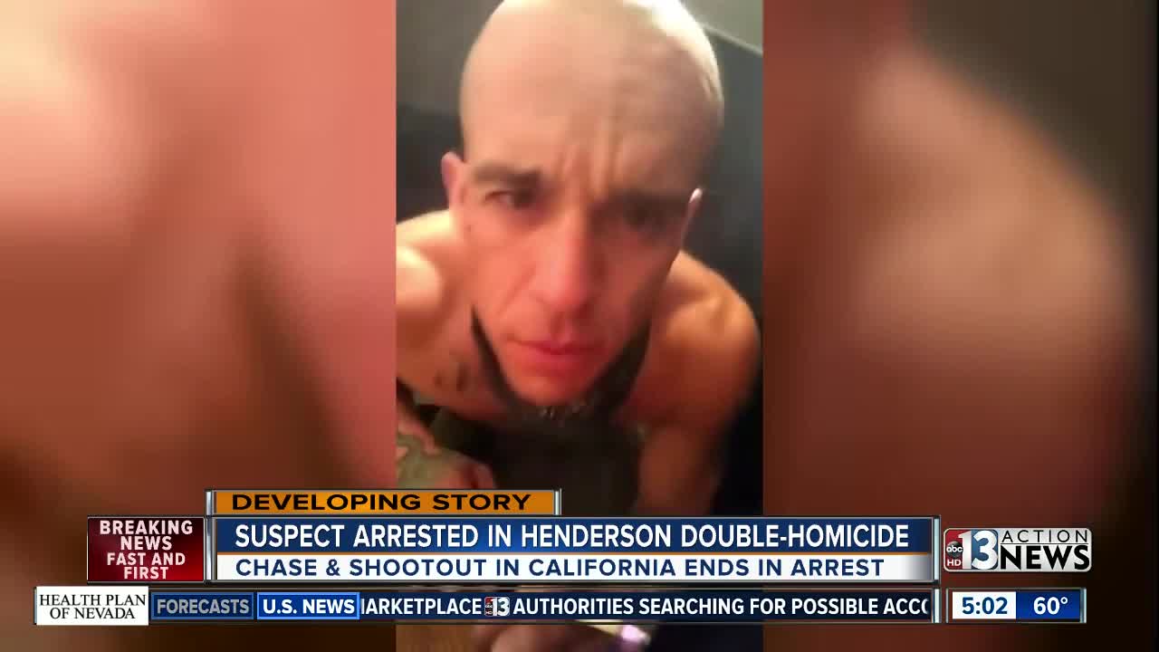 Man goes on Facebook before and during chase