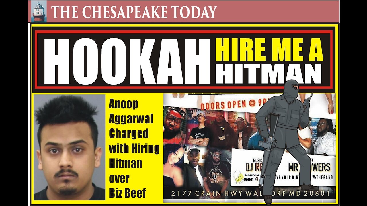 HO0KAH HITMAN: Cops Say Rejected Hookah Operator Attempted to Hire a Hitman