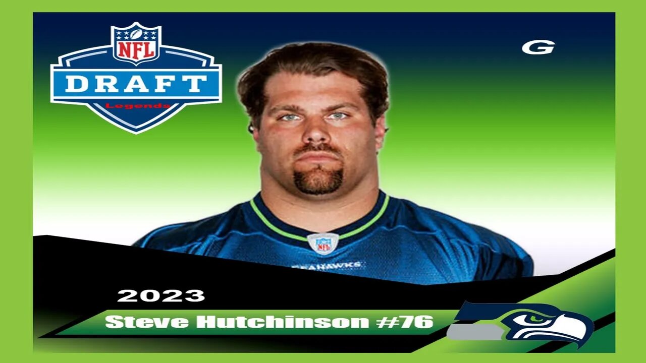 Madden 23 Legend Draft Pick Steve Hutchinson Creation