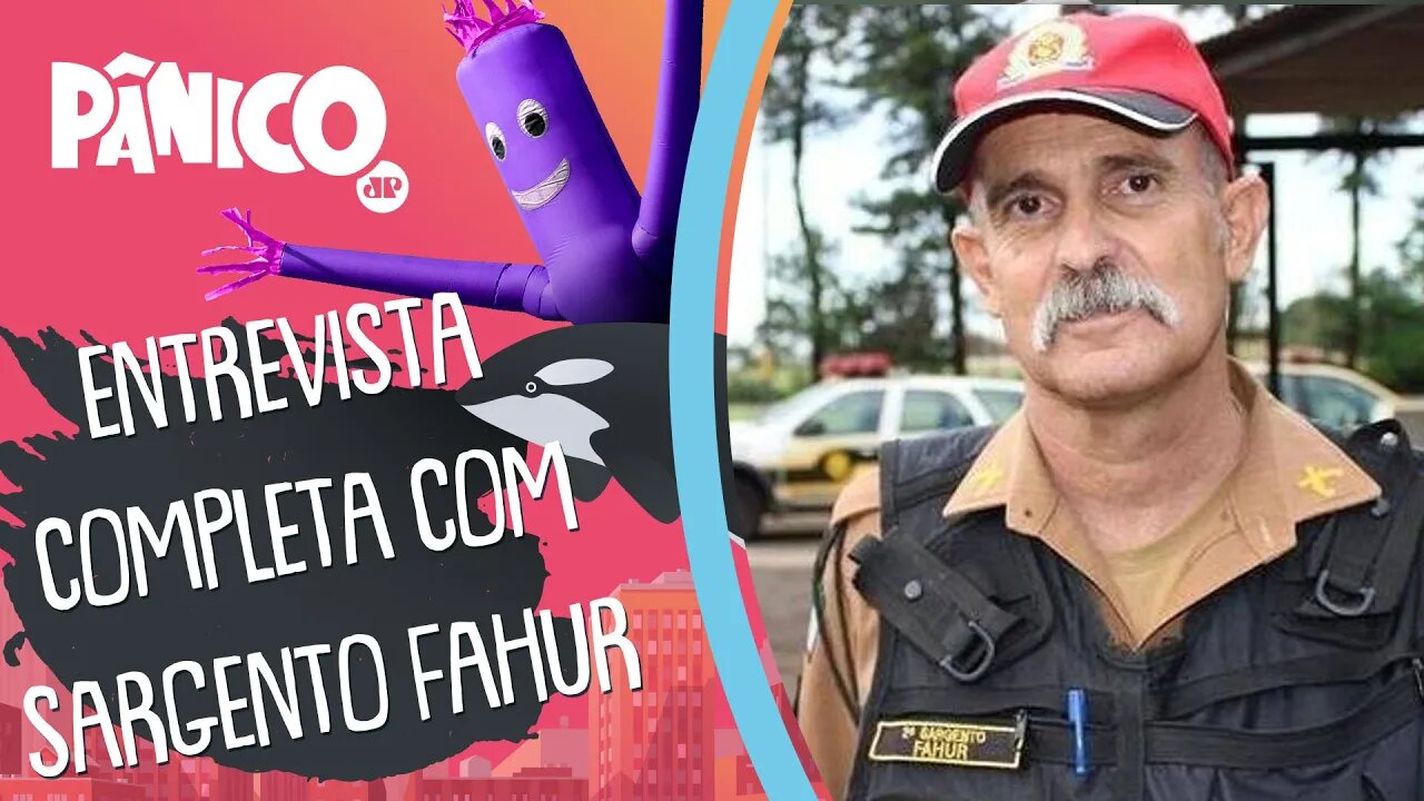 Assista à entrevista com Sargento Fahur na íntegra