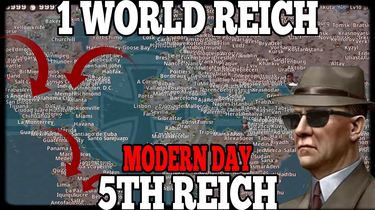 1 WORLD REICH RISE OF THE 5TH REICH! Nuclear War Mod