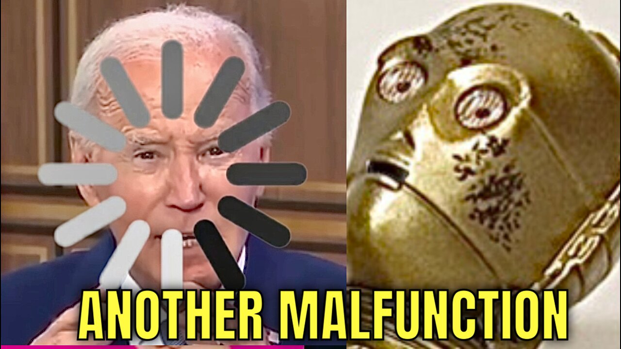 The Hidin’ Biden Robot MALFUNCTIONED Again 🤖💥