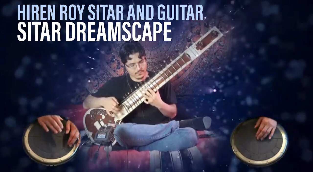 Sitar Dreamscape - Hiren Roy Sitar, Handsonic and PRS Hollowbody