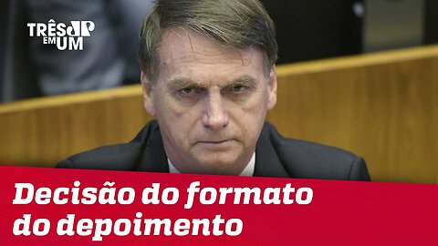 Bolsonaro terá que prestar depoimento sobre caso de interferência na PF