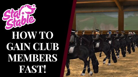 How To GROW YOUR CLUB QUICKLY! Star Stable Quinn Ponylord