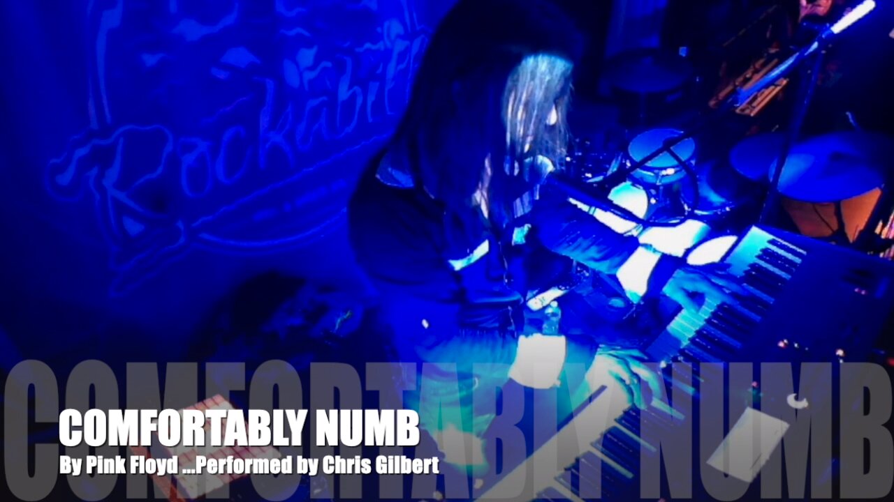 Chris Gilbert Performing Comfortably Numb by Pink Floyd