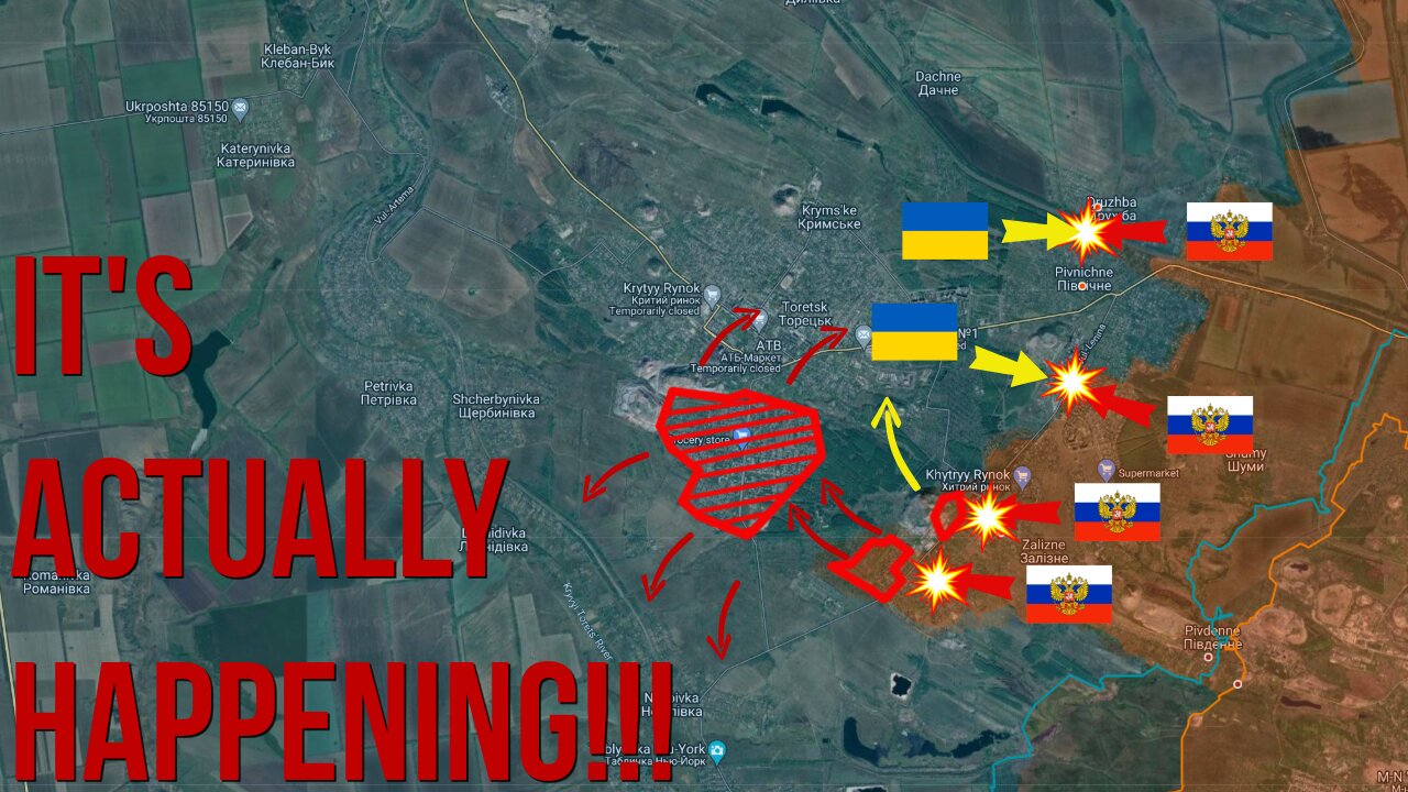 The Collapse | Russians Launched A Surprise Attack South Of Toretsk With Major Implications!