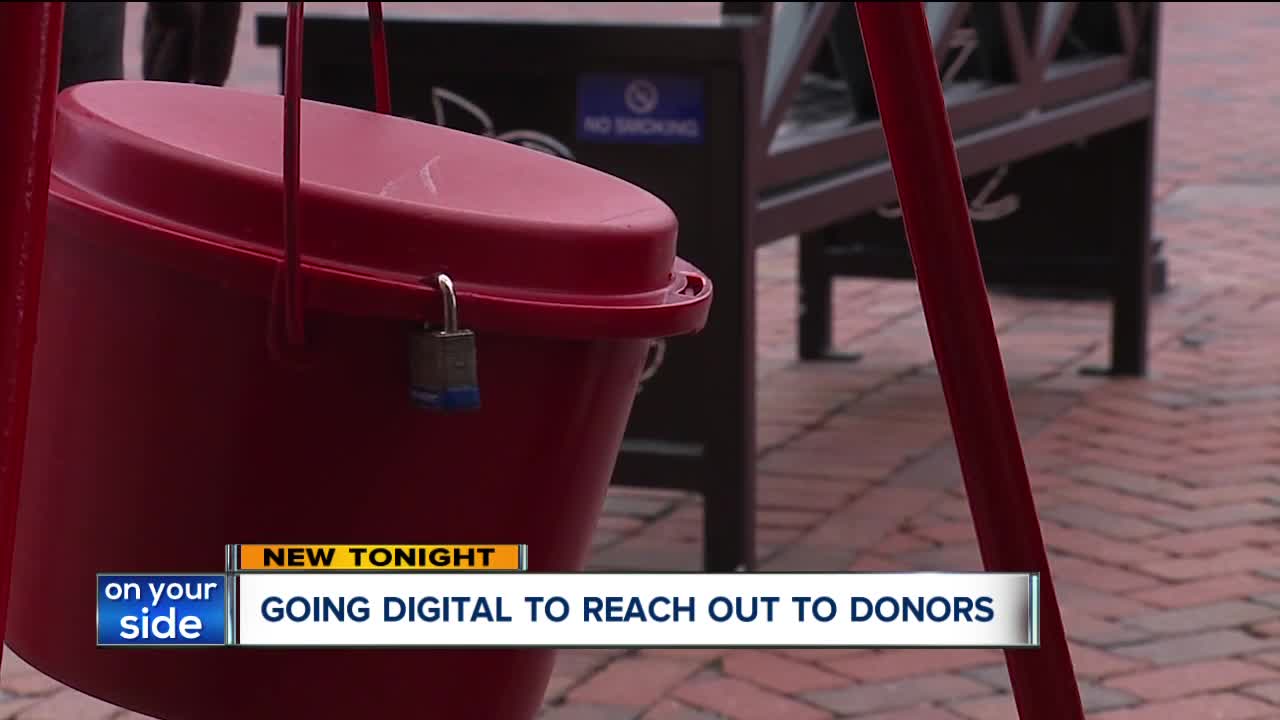 Salvation Army Kettle Campaign suffers from people not carrying cash