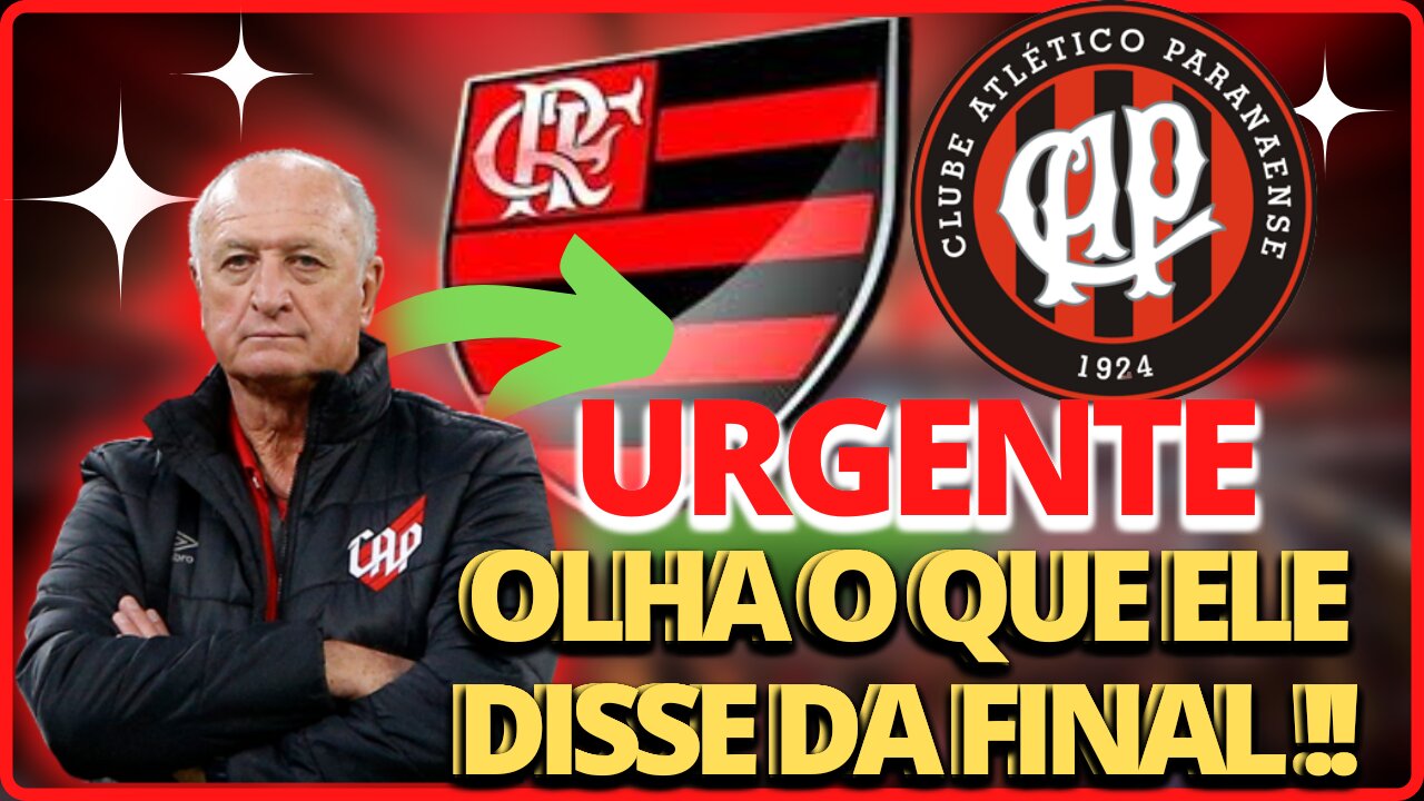 FALOU NA LATA! OLHA O QUE FELIPÃO FALOU SOBRE O CONFRONTO DA FINAL NA LIBERTADORES!