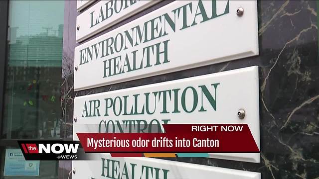 Unpleasant odor wafting through Canton has residents and officials puzzled
