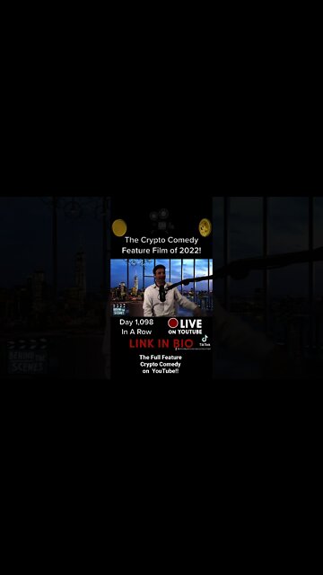 The Wolf of Crypto! The Crypto Comedy of 2022! My 4th Feature Film!