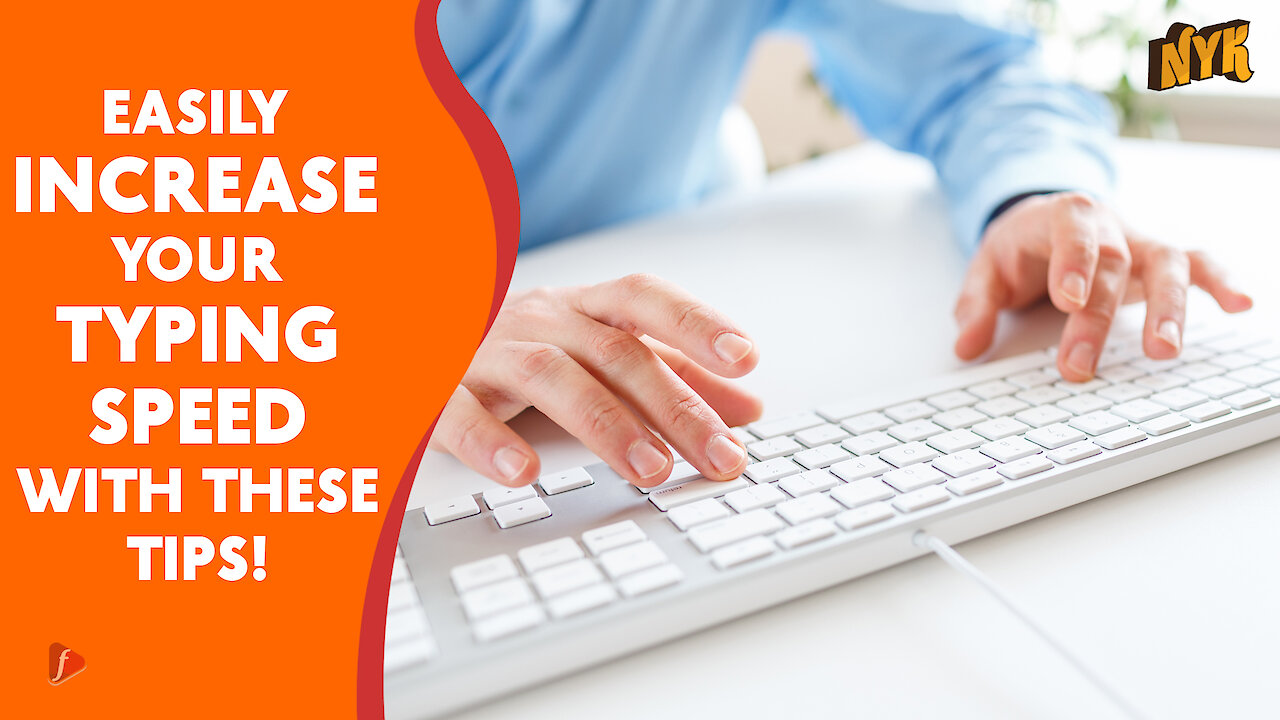 4 ways to increase your typing speed.