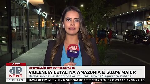 Violência na Amazônia é 50,8% maior que em outros estados