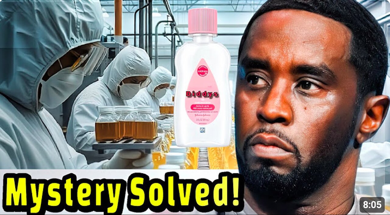 The Shocking Truth Behind Diddy's 1000 Bottles Of Baby Oil Will Blow Your Mind! 🤯