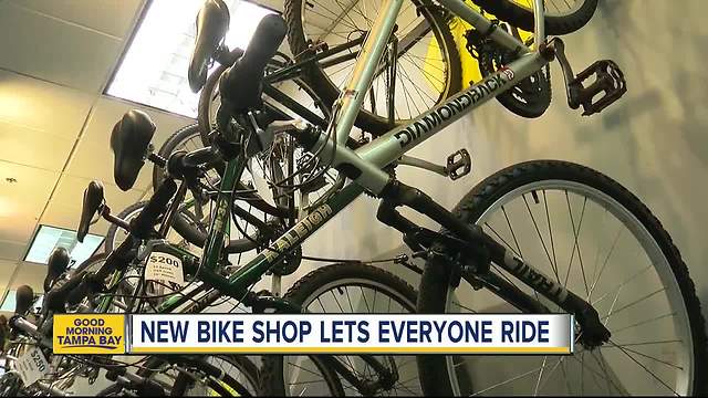 Well Built Bikes at Tampa's University Mall helps homeless earn a bicycle through community service