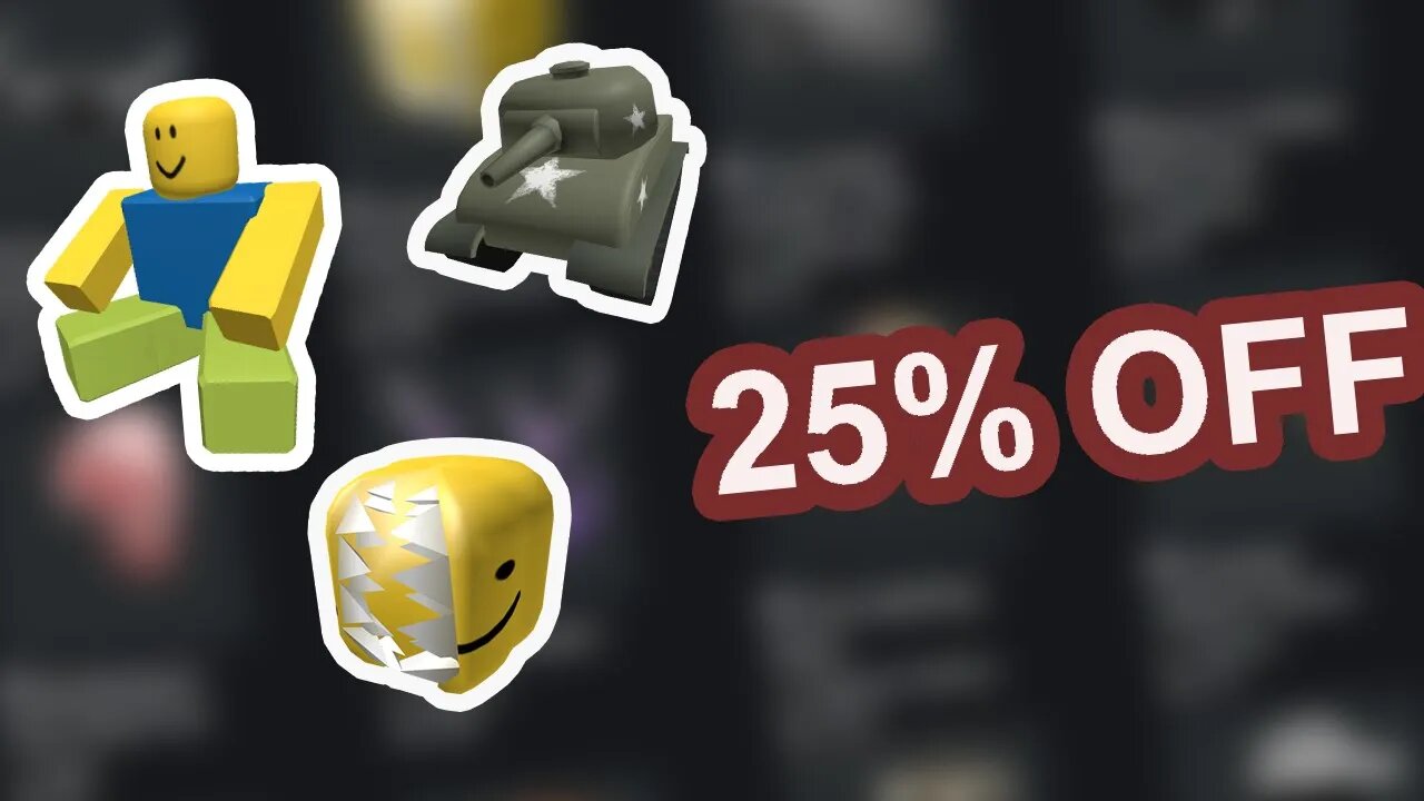 HOW TO GET UGC ITEMS FOR 25% OFF!