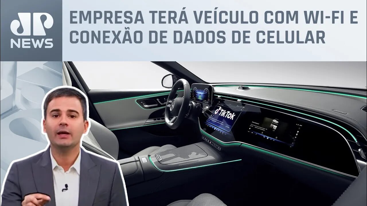 Bruno Meyer: Mercedes-Benz lança carro-escritório com TikTok e Zoom