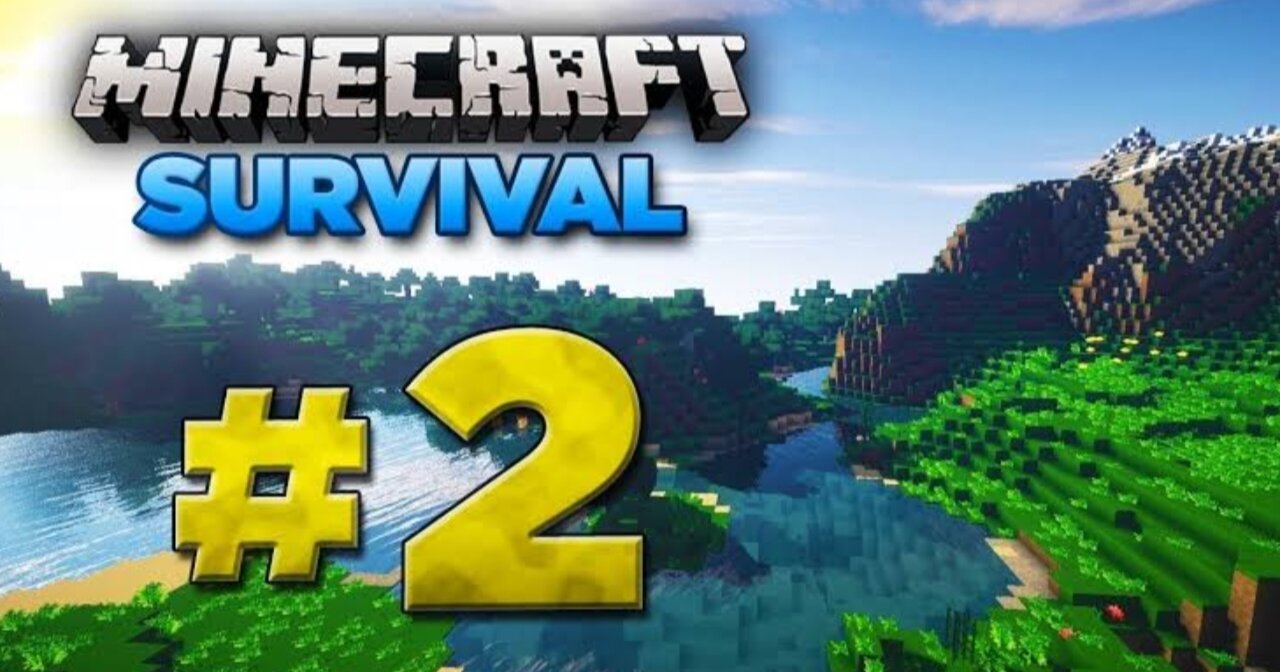 Minecraft survival episode #2 (Basic Base and starter mine) #minecraft #survival #gaming #shorts