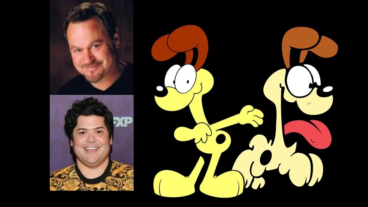 Animated Voice Comparison- Odie (Garfield)