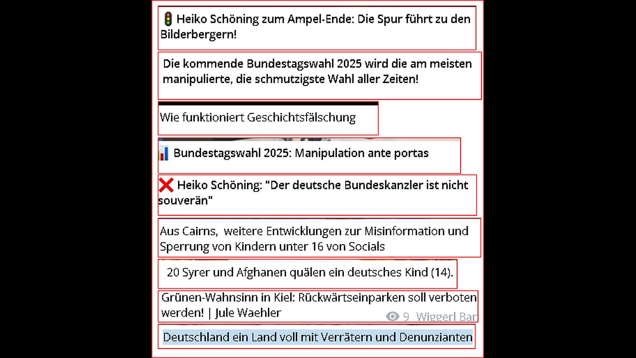 Zusammenstellung einiger interessanten Beiträge 09.11.2024