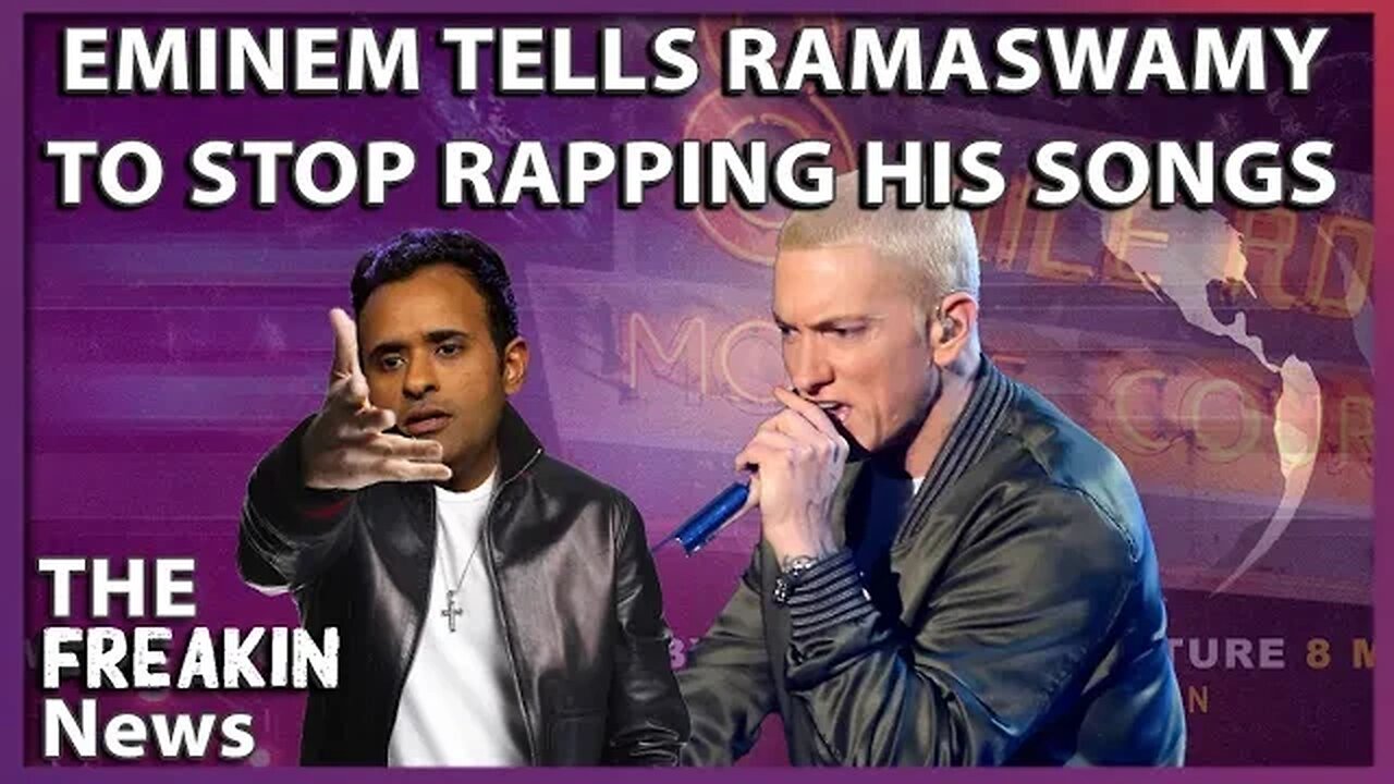 Eminem Sends GOP Presidential Candidate Vivek Ramaswamy A Cease And Desist Letter